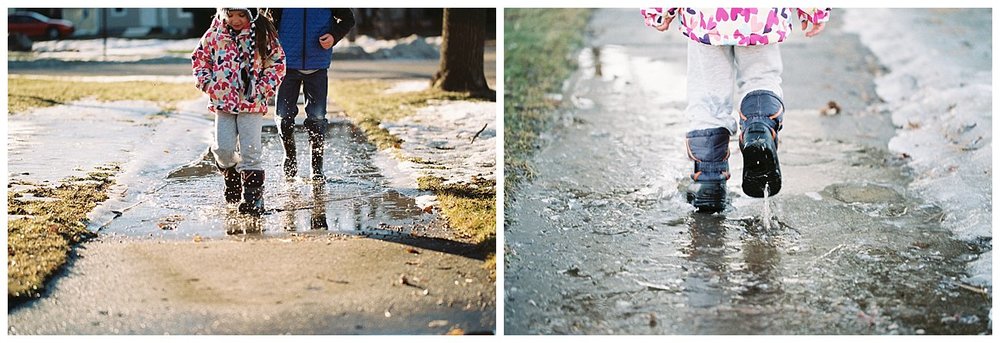 Who doesn't like walking in puddles? 